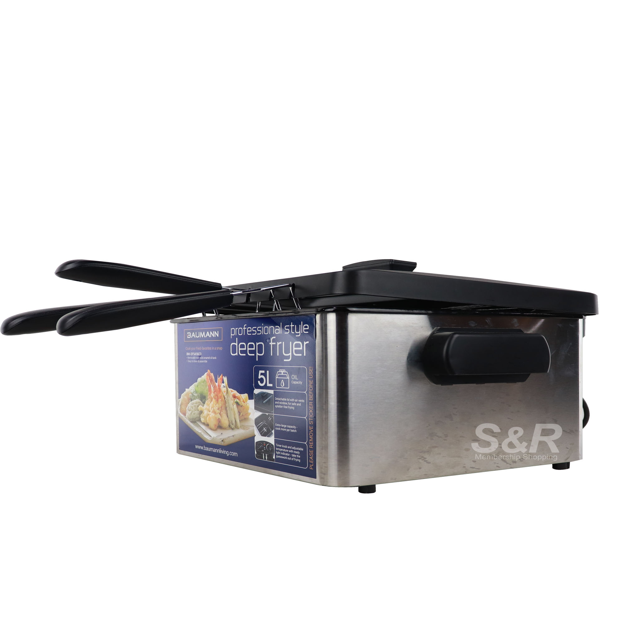 Baumann Professional Style Deep Fryer BM-DF5416CD Baumann Professional Style Deep Fryer BM-DF5416CD
